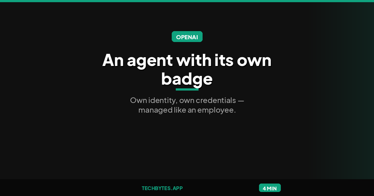 OpenAI Previews Specialist Dots With Microsoft Agent 365 Integration
