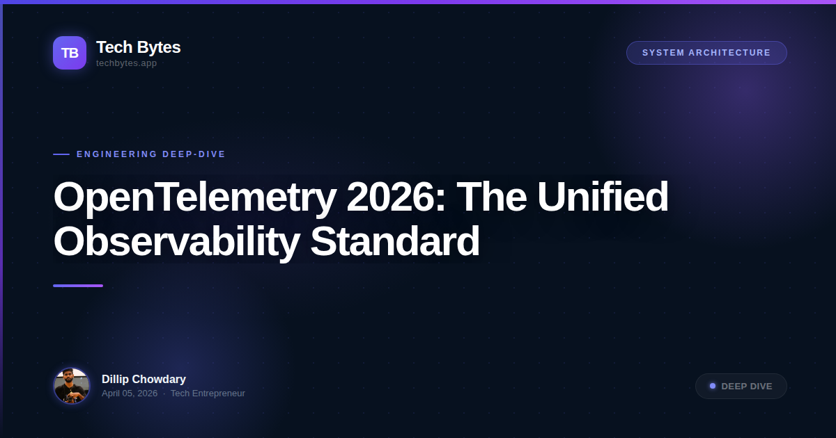 OpenTelemetry 2026: The Unified Observability Standard